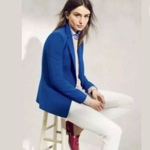 J Crew Factory Crepe Blazer Suit Jacket